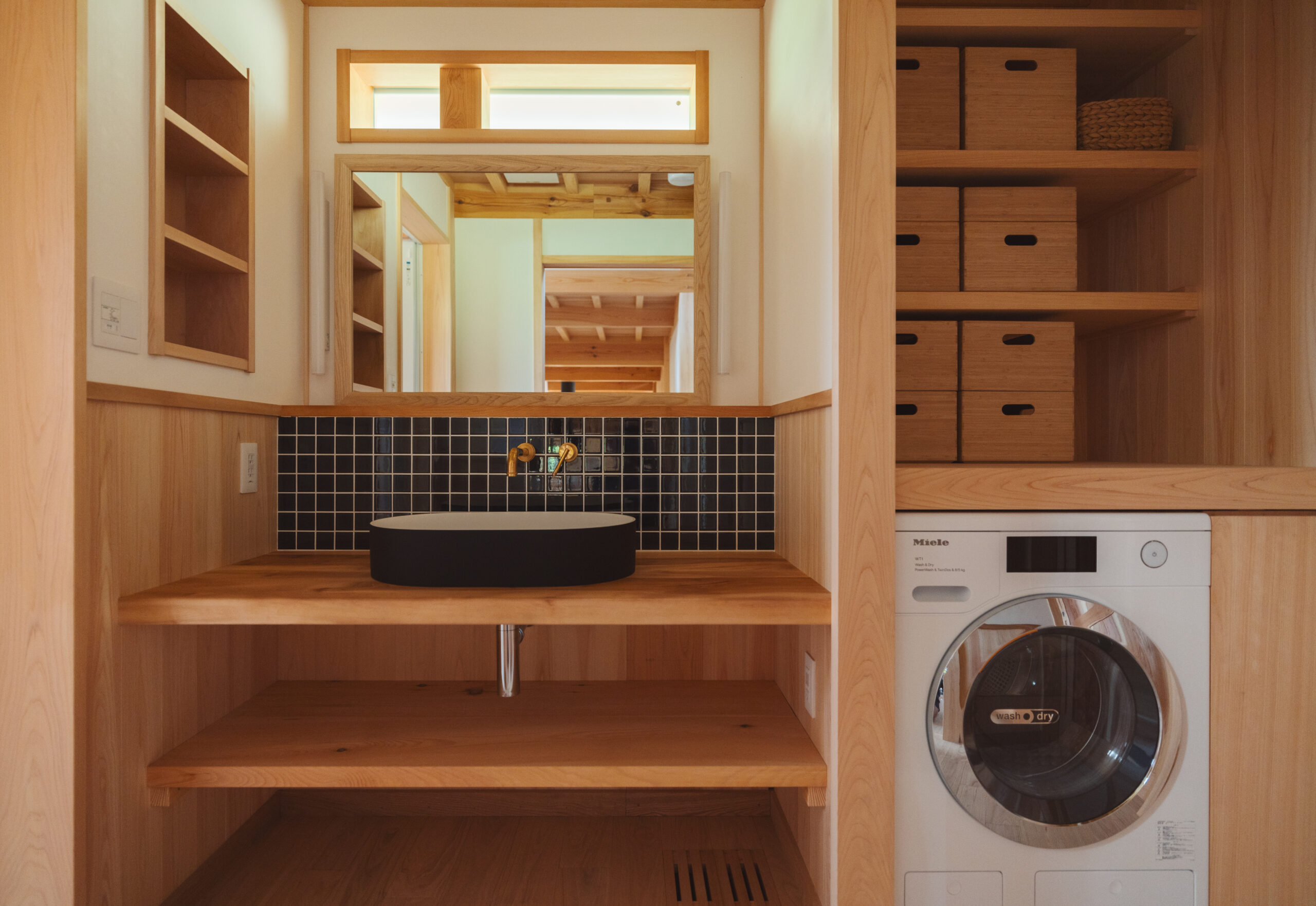 造作洗面台 注文住宅